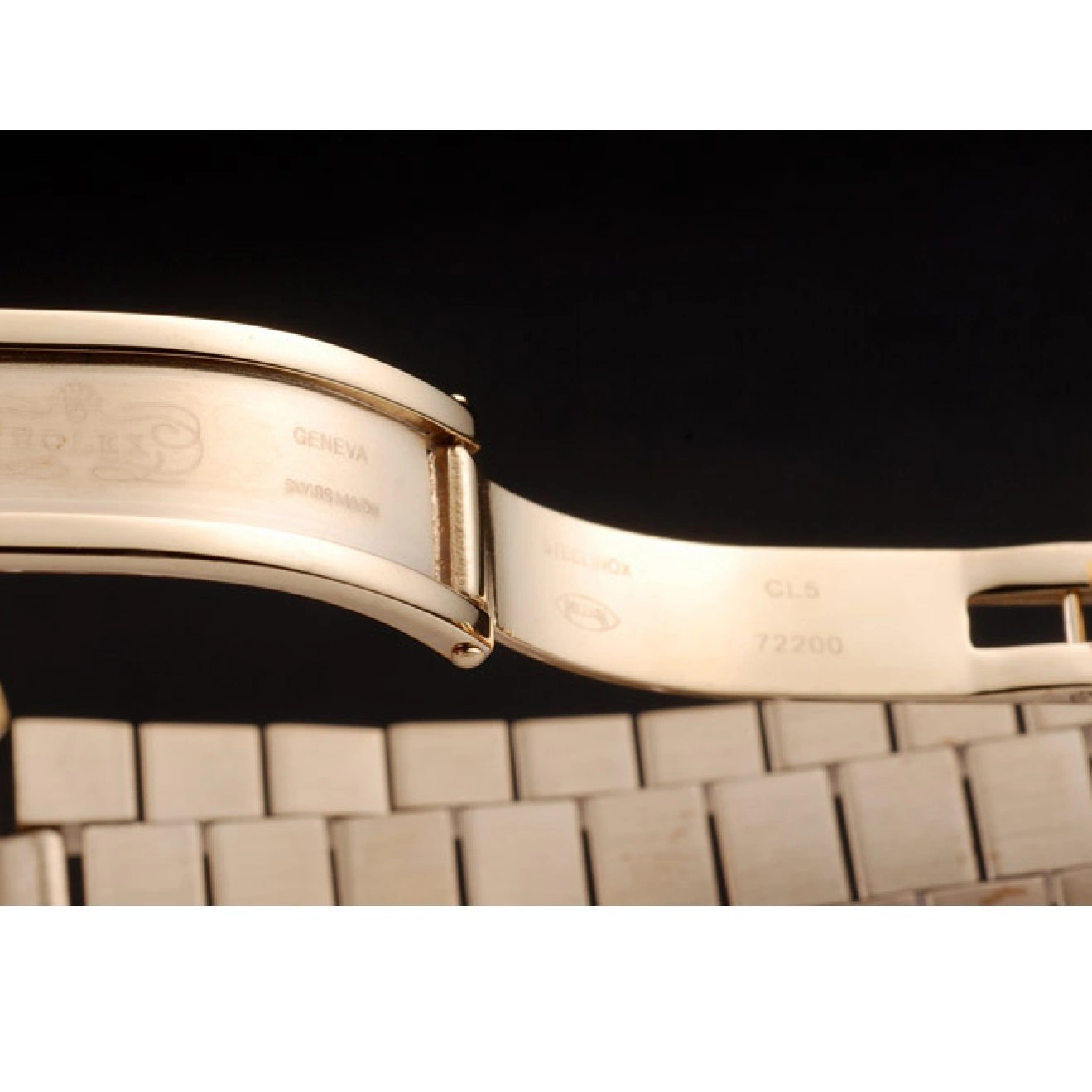 Best AAA Replica Sites Plated Stainless Dial Day-Date Gold Steel Rolex Yellow White 18k 0630